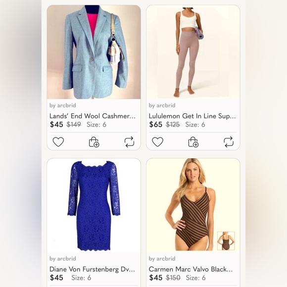 Wool Cashmere Herringbone Blue Gray Blazer sz 6 - Picture 14 of 14